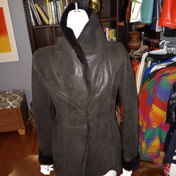 Shearling jacket - Picture 2 of 4